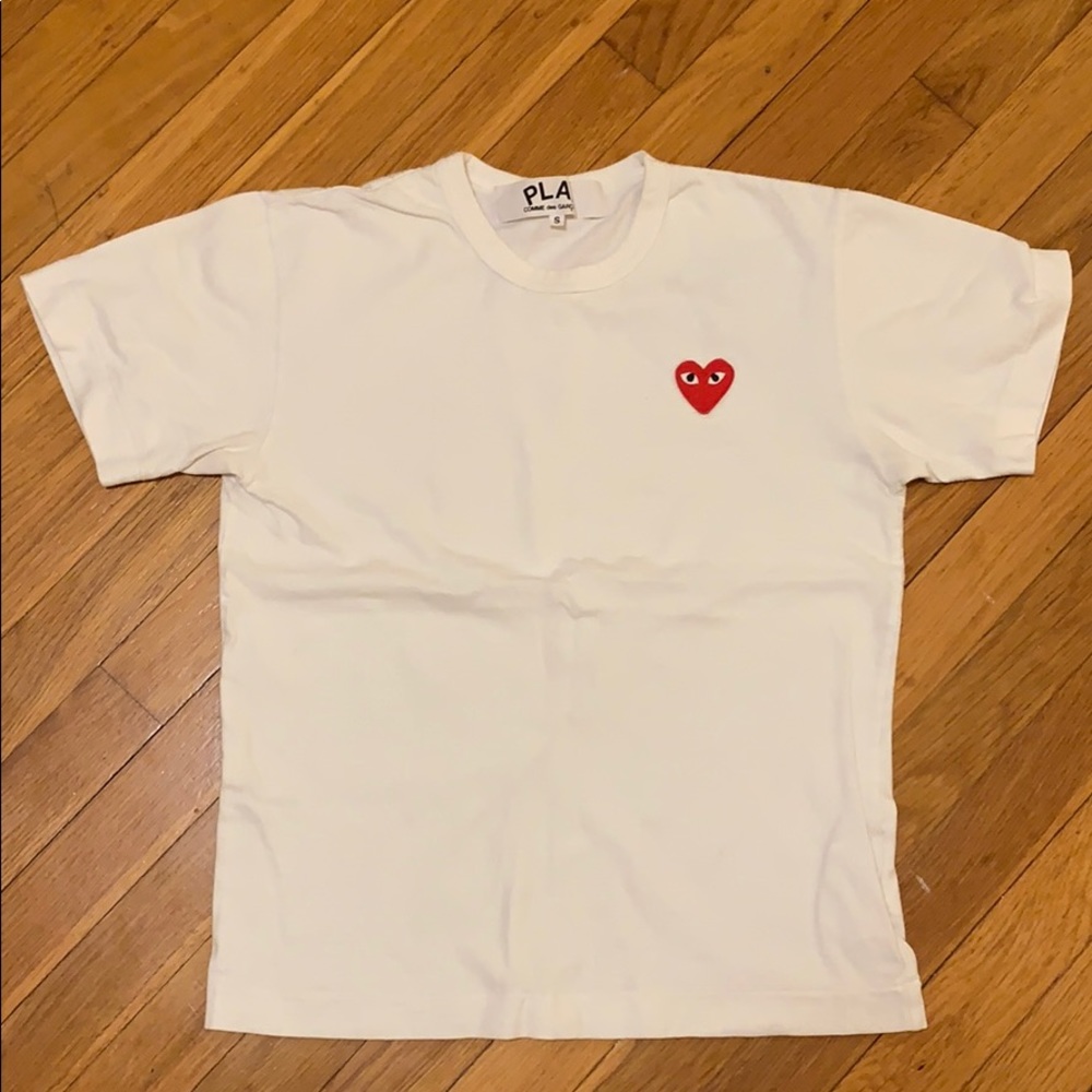 Comme de garcons play t shirt